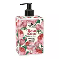 Florinda Rosa Delicata valomasis ir minkštinantis skystas muilas rankoms, veidui ir kūnui, 500 ml