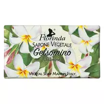 Florinda Jasmine Vegan drėkinantis ir valantis muilas su gėlių kvapu kūnui, 100 g
