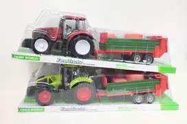 Fh Toys Didysis traktorius su žemės ūkio mašina 3089D 10656