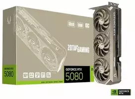 Grafikos plokštė ZOTAC GAMING GeForce RTX 5080 SOLID Core OC 20th Anniversary Edition