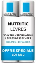 La Roche-Posay Nutritic Lèvres Lūpų balzamas Set 2 x 4.7 ml