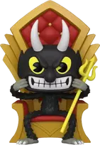 Funko POP Deluxe: Cuphead S3 - Velnias kėdėje