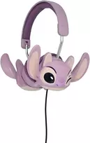 Lexibook - DISNEY Stitch „Angel“ laidinės sulankstomos ausinės su saugiu garsumo ribojimu (HP015D1)