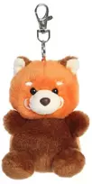 PALM PALS AURORA Raktų pakabukas – RAUDONOJI PANDA, 10 cm