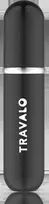 Travalo Classic refillable perfume atomizer Juodas 5 ml
