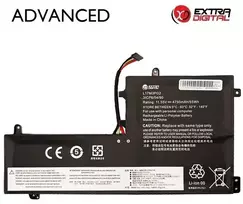 Extra Digital Nešiojamo kompiuterio baterija - Papildoma skaitmeninė išplėstinė L17M3PG2 4750 mAh 11,55 V