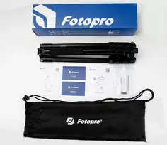 Fotoaparato trikojis - Fotopro S4 Pro + 42QP aliumininis trikojis, 41,8–150 cm, 8kg