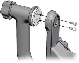 Stabilizatoriaus konvertavimo rinkinys - Wimberley CK 200 Full Gimbal Conversion Kit