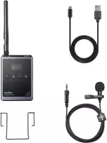 Belaidžio mikrofono siųstuvas - Godox WMicS1 Pro TX, 96 kanalai, 3,5 mm, USB Type-C