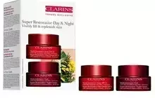 Clarins Super Restorative Day & Night Set - Dárková sada péče pro zralou pleť