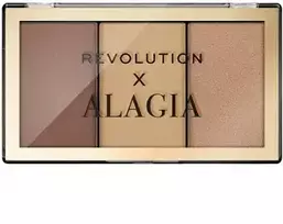 Makeup Revolution Alagia Face Like Alagia Highlight & Bronze Palette – Kontūravimo paletė 7,5 g