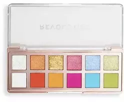 Revolution Beauty Makeup Revolution The Vibrant Icon Brights Palette - akių šešėlių paletė 8,4 g 0,0 g