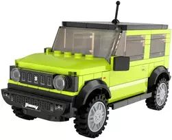Jamara CaDA Suzuki Jimny, automobilis, 8 m., juoda, žalia