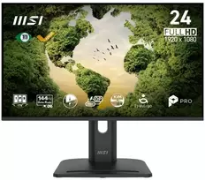 Monitorius MSI Pro MP245PHGN E14, 60.5 cm (23.8"), 1920 x 1080 pikselių, Full HD, LCD, 4 ms, Juodas