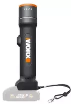 WORX WX027.9, Universal prožektorius, Juodas, Oranžinis, Mygtukai, LED, SOS mode, Baltas