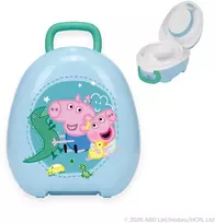 My Carry Potty Mokomasis nešiojamas naktipuodis George Pig mėlyna pastelė