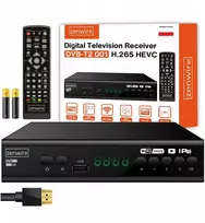 Usorteret Palydovinės televizijos dekoderio imtuvas DVB-T2 HEVC H.265 „Full HD“ antžeminė televizija su USB laidu DVB-T2-001