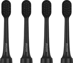 Dantų šepetėlis 4Swiss ST216 Electrosonic Care+ 4-PAK soninės [[KEEP0]] Juodos