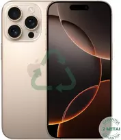 Apple Atnaujintas iPhone 16 Pro Max Desert Titanium 512GB (būklė kaip naujas)