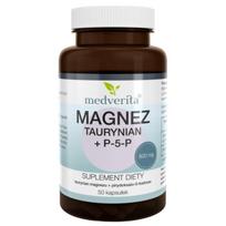 „Medverita“ magnio tauratas + P-5-P – 50 kapsulių