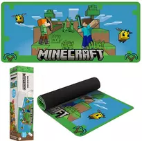 Pelėdos kilimėlis Kids Euroswan 80x30 cm Minecraft – didelis stalinis kilimėlis pelei ir klaviatūrai