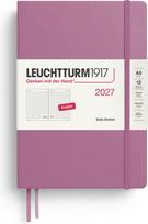 Leuchtturm 1917 Dienos planuoklis Leuchtturm 1917 taškuotas, kietu viršeliu, 2027 EN, A5, rožinis