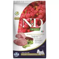 Farmina N&D Dog Quinoa Weight Management Mini Adult Lamb 0,8 kg | F011QU0921 | 8010276039941