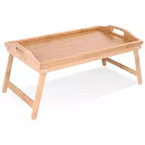 Bambukinis pusryčių staliukas 50 × 30 × 24,5 cm