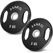Gumuoti olimpiniai diskai TOG HMS - 2x20kg - TOG RUBBERIZING OLYMPIC PLATES HMS