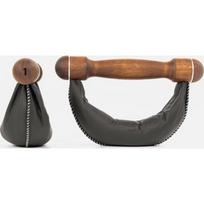 SwingBells rinkinys, riešutmedis, juoda - 8 kg