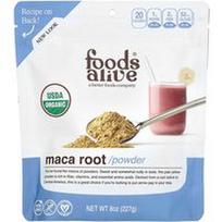 Foods Alive, Ekologiški Maca šaknų milteliai, 8 uncijos (227 g)