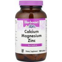 Bluebonnet Nutrition, Kalcis Magnis Cinkas, 120 Softgels