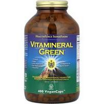 HealthForce Superfoods, Vitamineral Green®, 400 veganiškų kapsulių