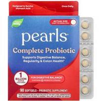 Nature's Way, Pearls®, visavertis probiotikas, 1 milijardas KFV, 90 minkštųjų kapsulių