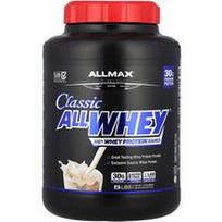 ALLMAX, Klasikinis AllWhey®, 100% išrūgų baltymai, vanilė, 5 svarai (2,27 kg)