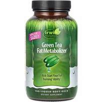 Irwin Naturals, Žaliosios arbatos riebalų metabolizatorius®, 150 skystų minkštųjų kapsulių