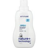 ATTITUDE, „Nature + Technology®“, Audinių minkštiklis, Laukinės gėlės, 40 skalbimų, 1 l (33,8 fl oz)