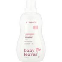 ATTITUDE, Kūdikių lapai™, audinių minkštiklis, bekvapis, 40 krovinių, 33.8 fl oz (1 l)