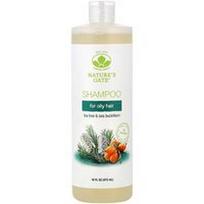 Mild By Nature, (Nature's Gate®), Arbatmedžio ir šaltalankių šampūnas riebiems plaukams, 473 ml