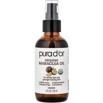 Pura D'or, Ekologiškas marakujos aliejus, 4 fl uncijos (118 ml)