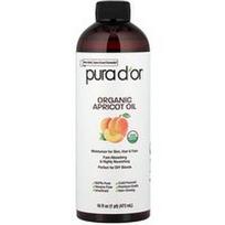 Pura D'or, Organinis abrikosų aliejus, 473 ml (16 skysčio uncijų)