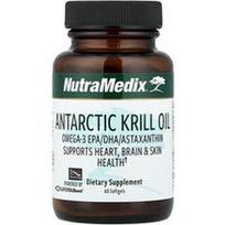 NutraMedix, Antarktidos krilių aliejus, 60 minkštųjų gelių