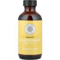 Pure Body Naturals, Organinis citrinžolės eterinis aliejus, 118 ml