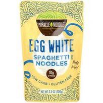 Miracle Noodle, Spagečių stiliaus makaronai, kiaušinio baltymas, 100 g