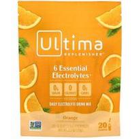 Ultima Replenisher, 6 būtiniausių elektrolitų, kasdienis elektrolitų gėrimo mišinys, apelsinų skonio, 20 pakelių po 0,12 uncijos (3,5 g)