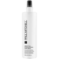 Paul Mitchell Firm Style Freeze & Shine Super Spray - neaerozolinis, ypač stiprios fiksacijos plaukų lakas, 500 ml