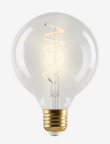 E3light - E3 Led Vintage G95 E27 922 Spiral Clear Dimmable - Apšvietimo lemputė - Nude