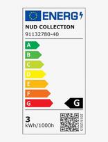 NUD Collection - Led White Opal - Apšvietimo lemputė - Balta