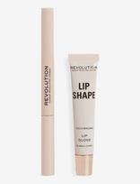 Revolution Beauty London - Revolution Lip Shape Kit Coco Brown - Lūpų pieštukas - Ruda