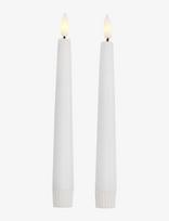 Watt & Veke - W&V Led-Stearinlys 20,5 Cm, 2 Stk. - LED žvakė - Balta
